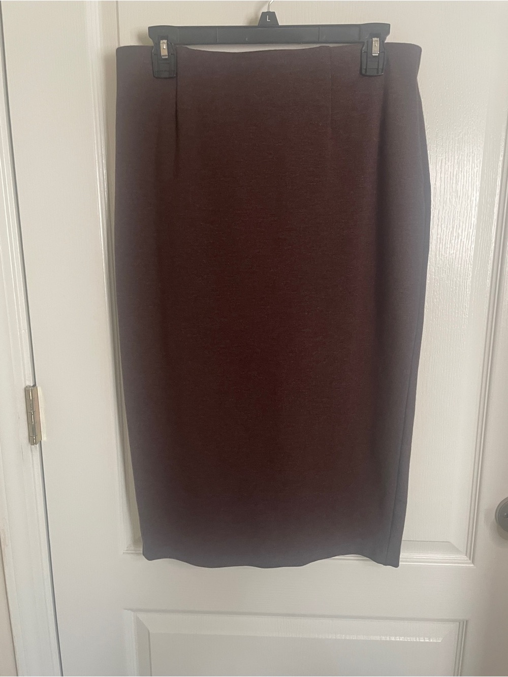 Prologue Chocolate Brown Pencil Midi Skirt Size Medium